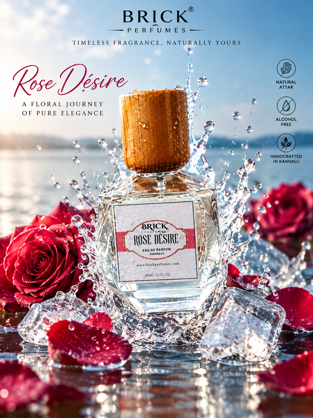Rose Desire EDP Perfume 50ml